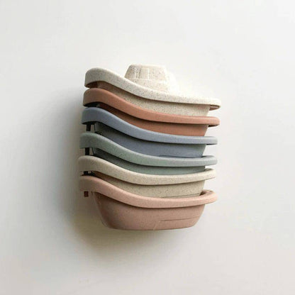 Wheat Straw Stacking Boat Toy Set - Twinkle Twinkle Little One