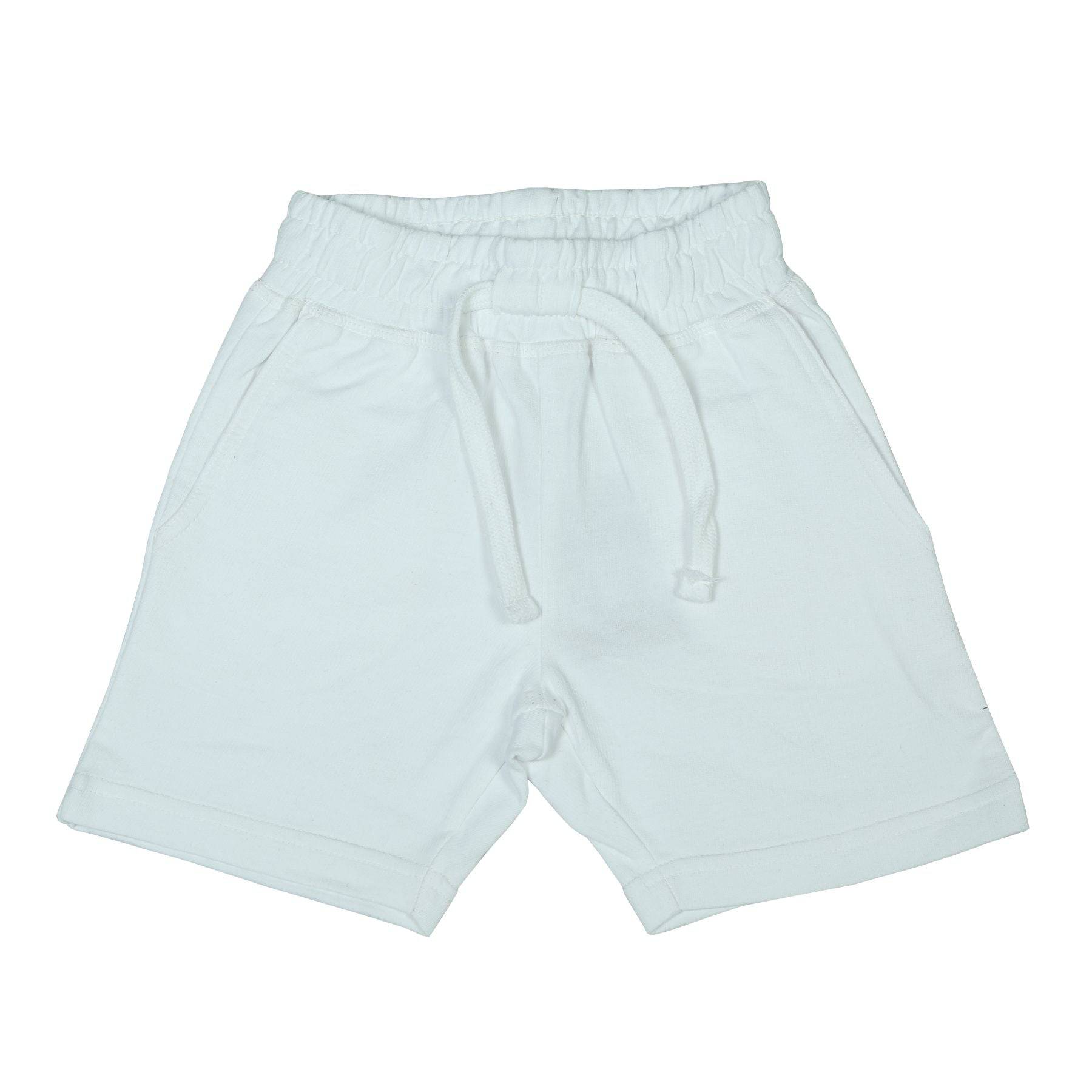 White Comfy Shorts - Twinkle Twinkle Little One
