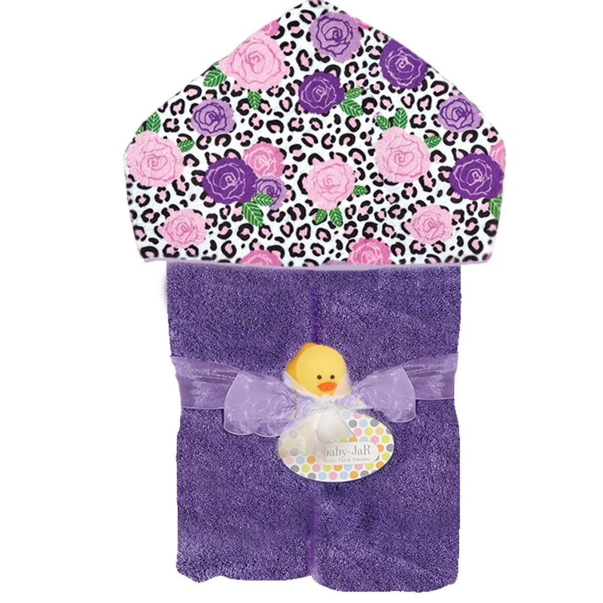 Wild Flower Deluxe Hooded Towel - Twinkle Twinkle Little One