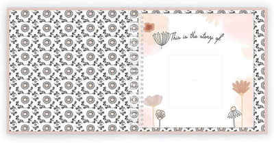 Wildflower Meadow Theme Luxury Baby Memory Book - Twinkle Twinkle Little One