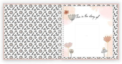 Wildflower Meadow Theme Luxury Baby Memory Book - Twinkle Twinkle Little One