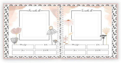 Wildflower Meadow Theme Luxury Baby Memory Book - Twinkle Twinkle Little One