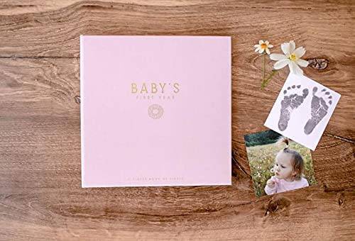 Wildflower Meadow Theme Luxury Baby Memory Book - Twinkle Twinkle Little One