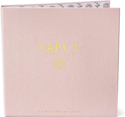 Wildflower Meadow Theme Luxury Baby Memory Book - Twinkle Twinkle Little One