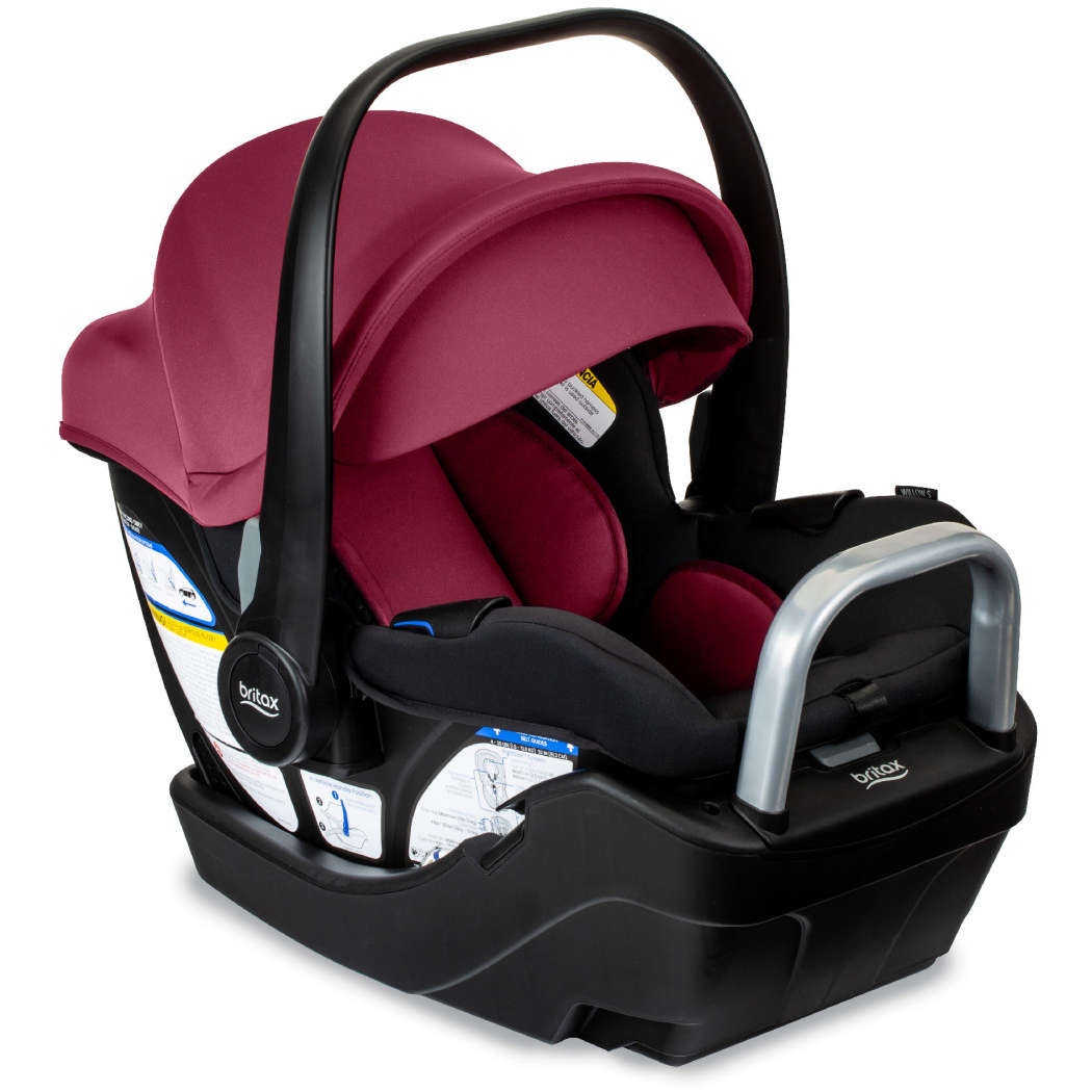 Buy ruby-onyx Britax Willow S Infant Car Seat with Alpine Base
