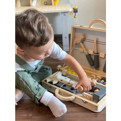 Wooden Toys Compact Workbench Playset - Twinkle Twinkle Little One