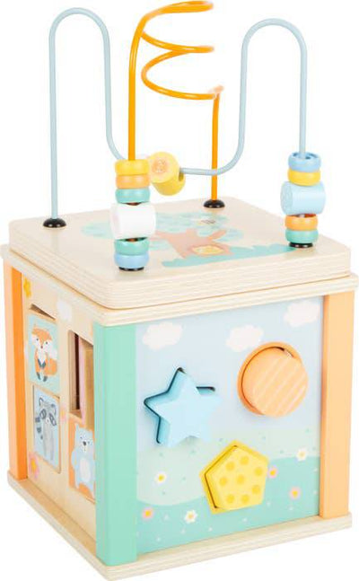 Motor Skills 5-in-1 Activity Cube Wooden Toy - Twinkle Twinkle Little One