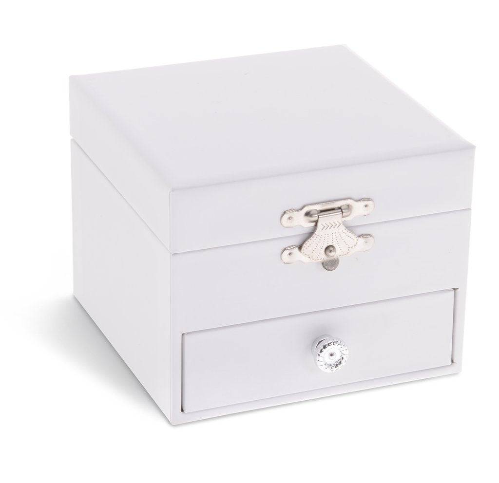 Musical Jewelry Box w/ 1 Drawer White - Twinkle Twinkle Little One