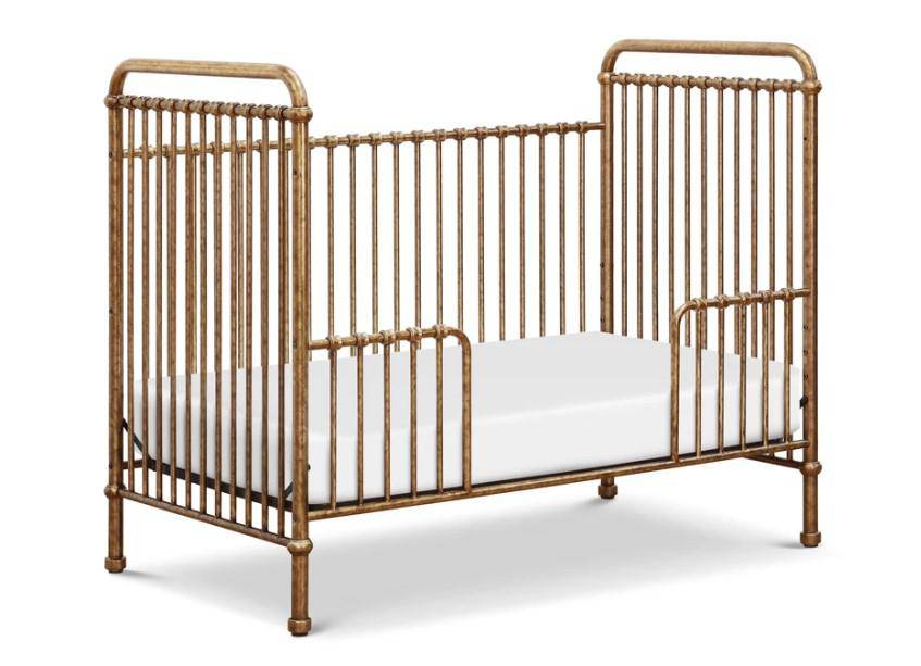 Abigail 3-in-1 Convertible Crib in Vintage Gold