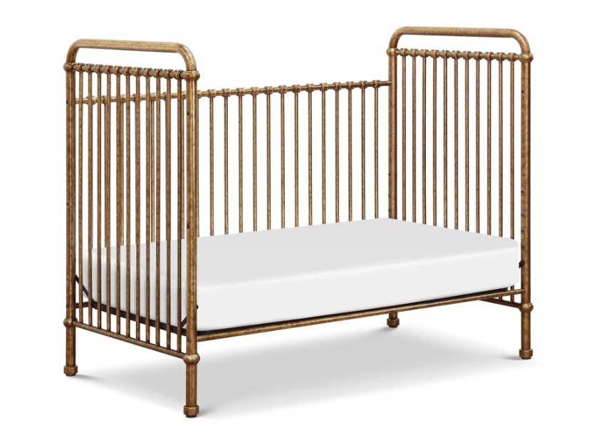 Abigail 3-in-1 Convertible Crib in Vintage Gold