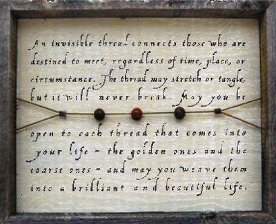 Invisible Thread Idea An Invisible Thread Art Piece – Twinkle Twinkle Little One