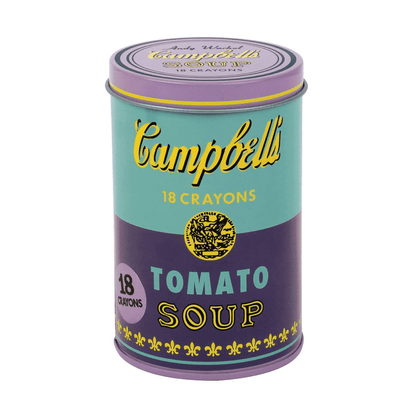 Andy Warhol Soup Can Crayons Purple - Twinkle Twinkle Little One