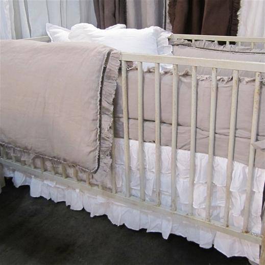 Pom pom outlet crib skirt