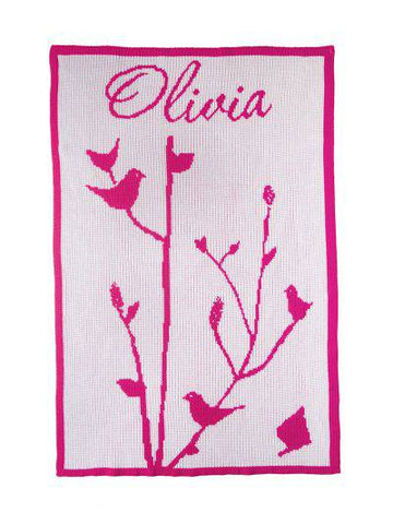 Baby Birds Stroller Blanket - Twinkle Twinkle Little One