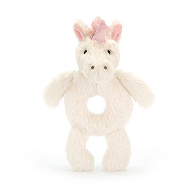 Bashful Unicorn Ring Rattle - Twinkle Twinkle Little One