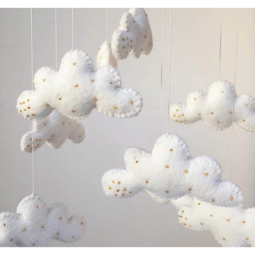 White Cloud Mobile - Twinkle Twinkle Little One