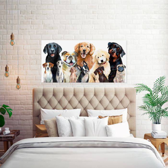 Best Friend - Dog Bunch Wall Art - Twinkle Twinkle Little One