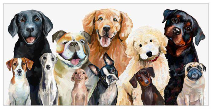 Best Friend - Dog Bunch Wall Art - Twinkle Twinkle Little One