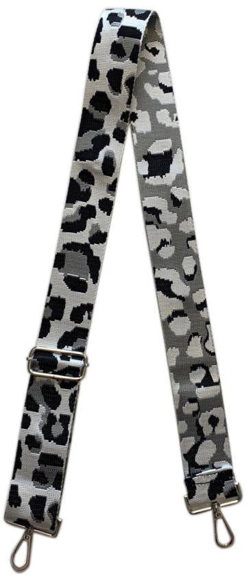 2" Adjustable Cheetah Print Bag Strap