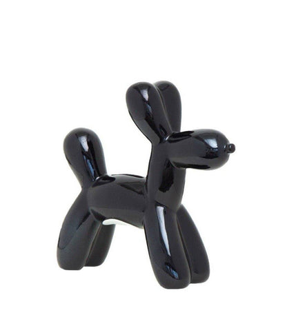 Black Mini Balloon Dog Bank