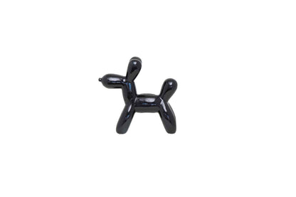 Black Mini Balloon Dog Bank