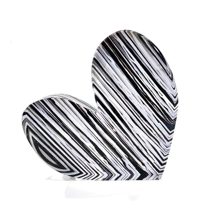 Black & White Drips Heart Block - Twinkle Twinkle Little One
