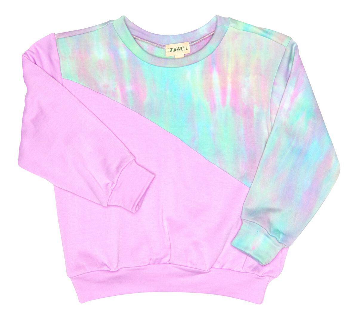 Block Pullover in Prism & Violet - Twinkle Twinkle Little One