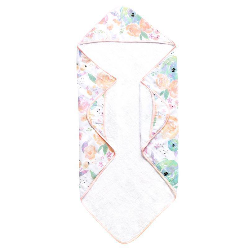 Knit Hooded Towel-Bloom