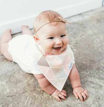 Blush Baby Bandana Bibs - Twinkle Twinkle Little One