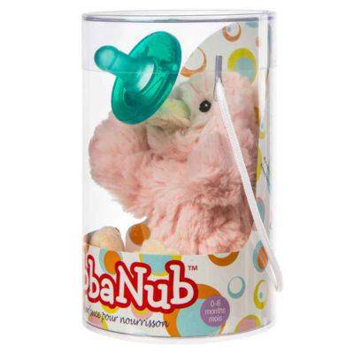 Blush Putty Duck WubbaNub Pacifier