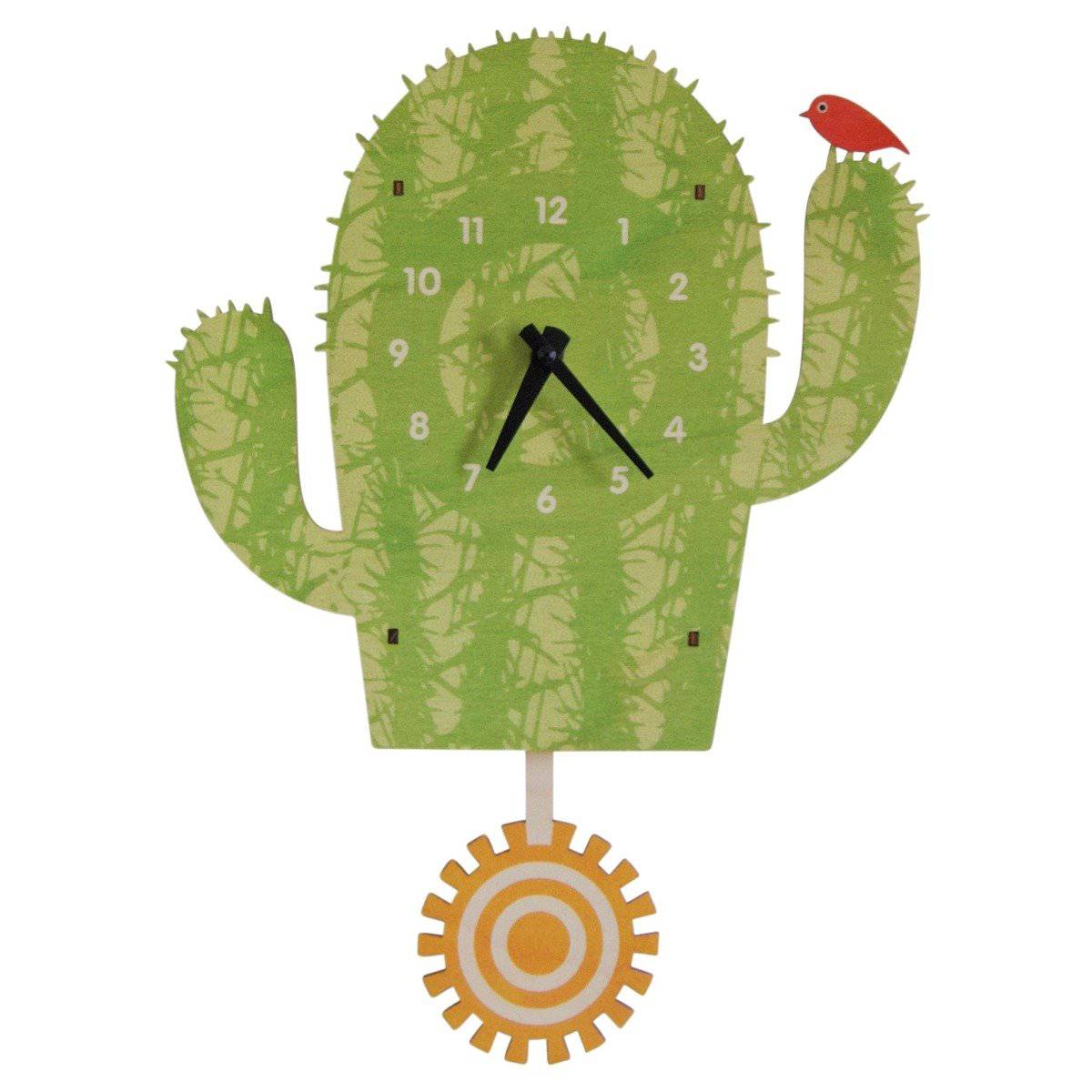 Cactus Pendulum 3-D Clock - Twinkle Twinkle Little One