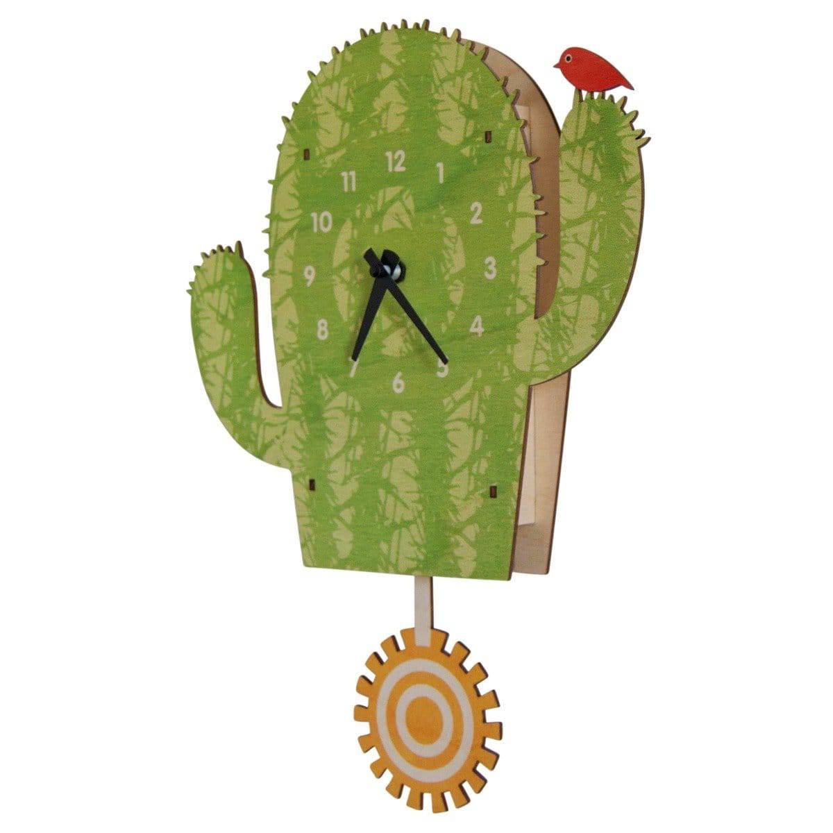 Cactus Pendulum 3-D Clock