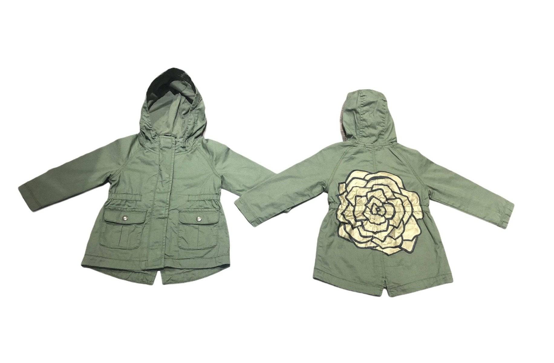 Hand Painted Limited Edition Flower Cargo Jacket - Twinkle Twinkle Little One