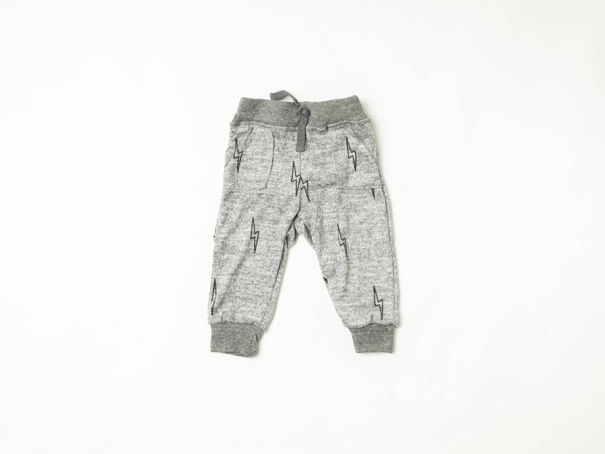 Hacci Lightning Bolts Crew & Pant 2pc Set - Twinkle Twinkle Little One