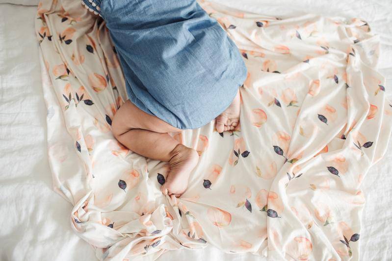 Caroline Knit Swaddle Blanket - Twinkle Twinkle Little One