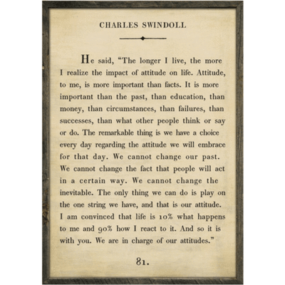 Charles Swindoll Art Piece - Twinkle Twinkle Little One