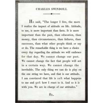 Charles Swindoll Art Piece - Twinkle Twinkle Little One