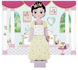 Charlotte Magnetic Dress Up Wooden Doll