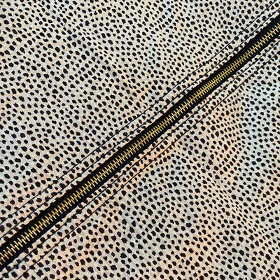 Cheetah Seersucker Traveler - Twinkle Twinkle Little One