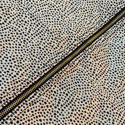 Cheetah Seersucker Medium Duffel - Twinkle Twinkle Little One