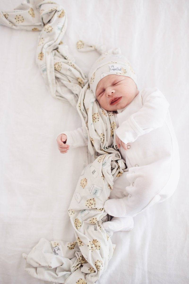 Chip Knit Swaddle Blanket - Twinkle Twinkle Little One