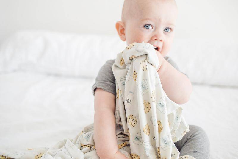 Chip Knit Swaddle Blanket - Twinkle Twinkle Little One