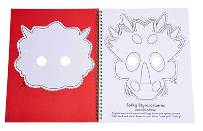 Color & Cut Masks: Dinosaurs - Twinkle Twinkle Little One