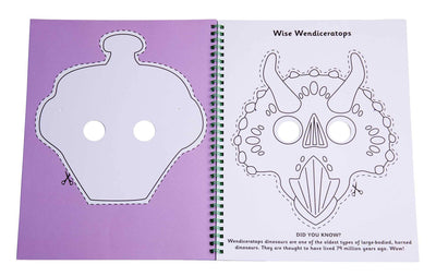 Color & Cut Masks: Dinosaurs - Twinkle Twinkle Little One