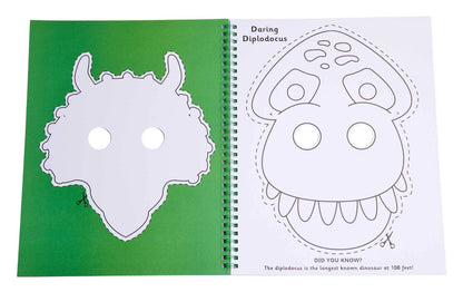 Color & Cut Masks: Dinosaurs - Twinkle Twinkle Little One