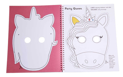 Color & Cut Masks: Unicorns - Twinkle Twinkle Little One