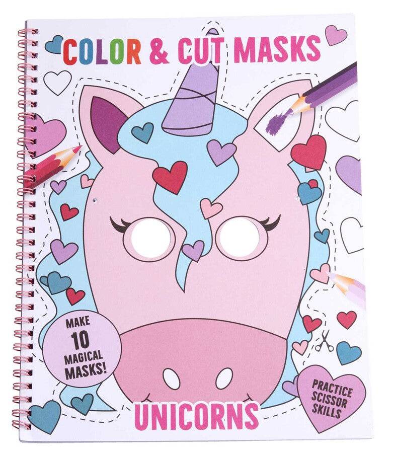 Color & Cut Masks: Unicorns - Twinkle Twinkle Little One