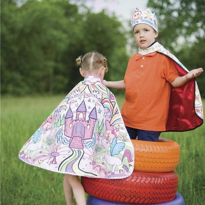 Color a Cape Princess Activity