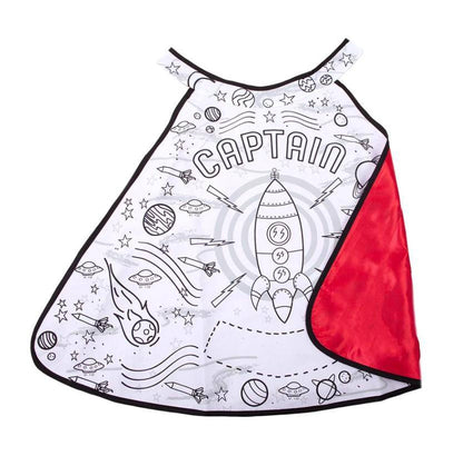 Color a Cape Rocket Man Activity - Twinkle Twinkle Little One