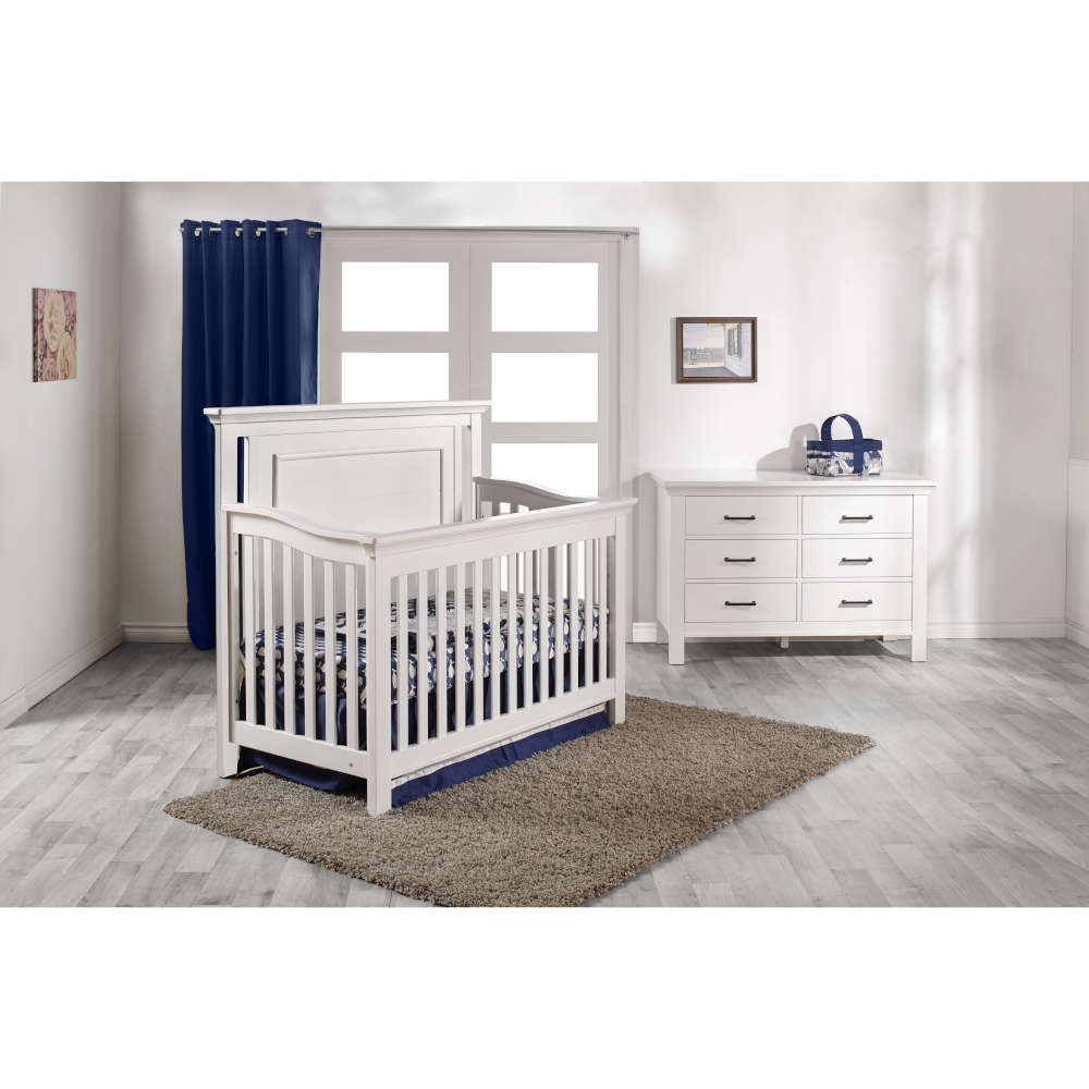 Pali Como Forever Crib + Double Dresser - Twinkle Twinkle Little One